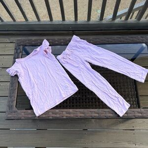 Posh Peanut Kids Pink Pajama Set Size 6T